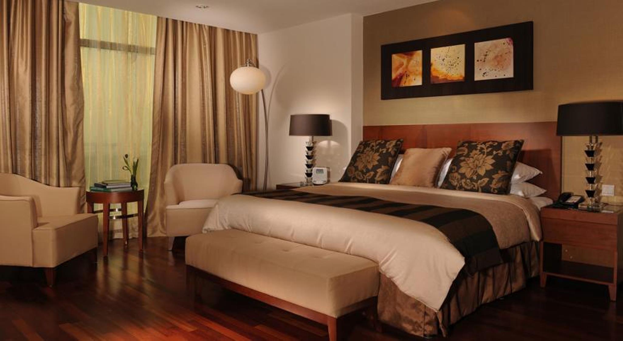Fraser Suites Seef Bahrain Manama Exterior foto A bedroom